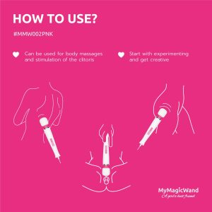 Masajeador MyMagicWand - Rosa