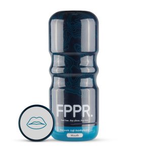 Masturbador con forma de boca Blanco - FPPR