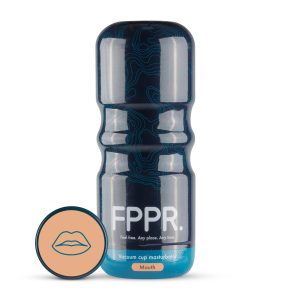 Masturbador con forma de boca FPPR - Marrón