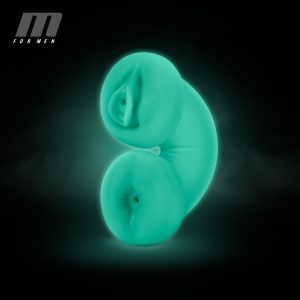 Masturbador Doble Que Brilla en la Oscuridad - M for Men