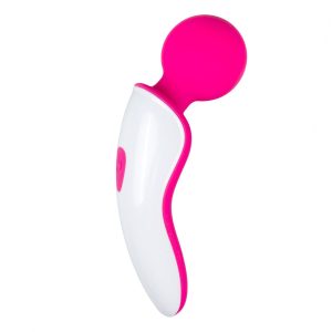 Mini masajeador - Rosa/Blanco