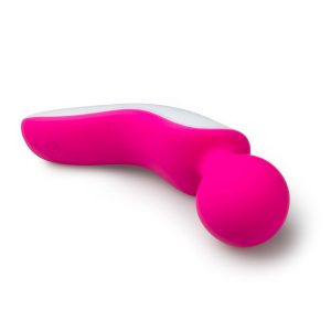 Mini masajeador - Rosa/Blanco