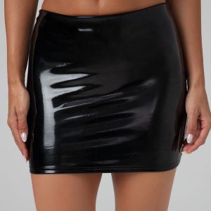 Minifalda Black Love - negro
