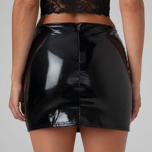 Minifalda Black Love - negro