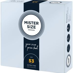 MISTER.SIZE Preservativos de 53 mm 36 unidades