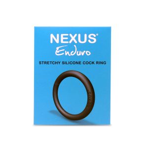 Nexus - Anillo de silicona para el pene Enduro - Negro