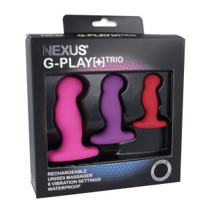 Nexus - Vibradores G-Play Plus Trio - 3 piezas