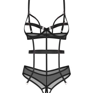 Obsessive - Freedom Euridia Teddy Sin Entrepierna - Negro