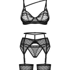 Obsessive - Nuites Conjunto de Tres Piezas - Negro