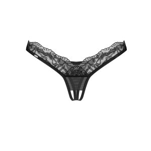 Obsessive – Tanga Abierto Arrowel – Negro