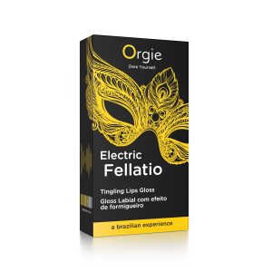 Orgía - ¡Vibración Sexy! Brillo de Labios Vibrador para Felación Eléctrico