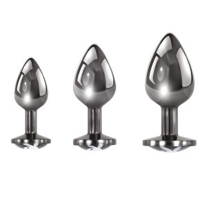 Playboy - Set de Tapones Anales Placer 3 Formas