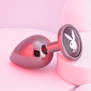 Playboy - Tapón Anal de Aluminio Tux - Grande