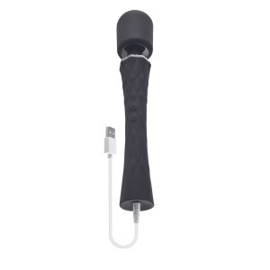 Playboy  - Vibrador de varita Royal - Negro