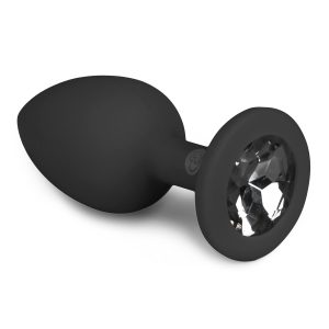 Plug anal de silicona negro - EasyToys Anal Collection