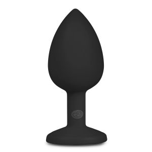 Plug anal de silicona negro - EasyToys Anal Collection