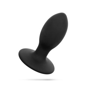 Plug Anal de Silicona Rowman 8 cm – Negro