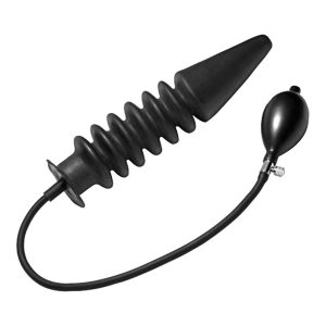 Plug anal inflable XL de acordeón