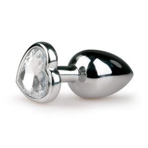 Plug anal metálico con diamente - EasyToys Anal Collection
