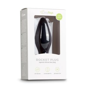 Plug anal negro mediano - EasyToys Anal Colection
