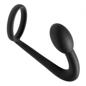 Prostatic Play Explorer Anillo de silicona para el pene y tapón de próstata