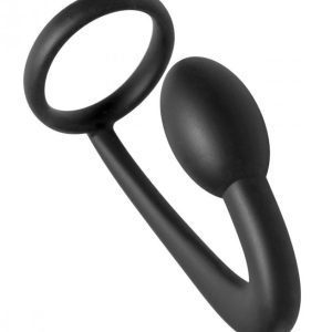 Prostatic Play Explorer Anillo de silicona para el pene y tapón de próstata
