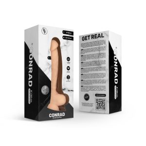 Real Fantasy Deluxe - Consolador realista vibrador Conrad - 20 cm
