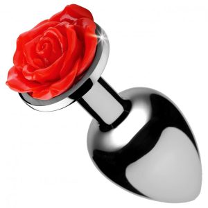 Red Rose Butt Plug