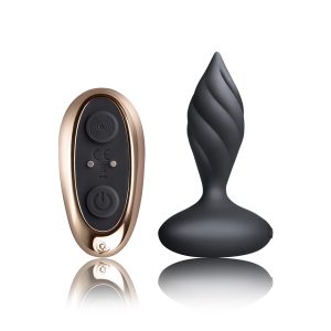 Rocks-Off - Tapón anal vibrador Petite Sensations Desire - Negro