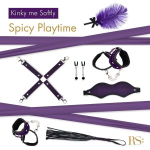 RS - Soiree - Kit de sado Kinky Me Softly - Morado