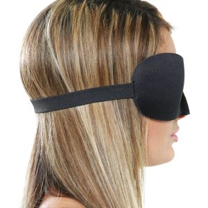 Satin Love Mask Deluxe - Negro