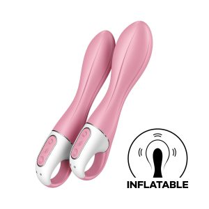 Satisfyer Air Pump 2 Vibrador Inflable - Rojo Claro