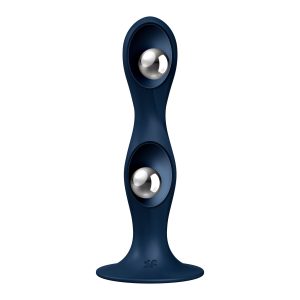 Satisfyer Double Ball-R - Azul Oscuro