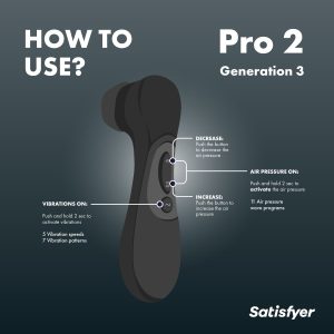 Satisfyer Pro 2 Generación 3 - Negro