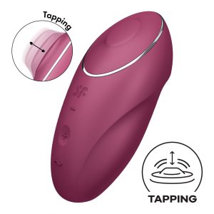 Satisfyer Tap & Climax 1 - Rojo