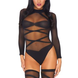 Set de Body & Medias Truth Or Dare - Negro