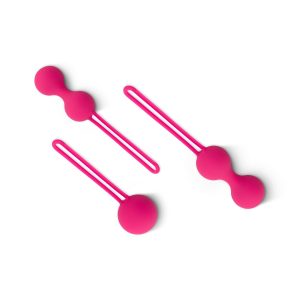 Set de bolas de Kegel ponderadas - Rosa