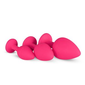 Set de Plugs Anales rosa - EasyToys Anal Collection