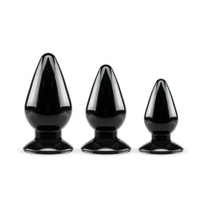 Set de Tapones Anales - Negro