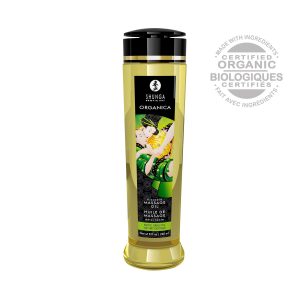 Shunga - Aceite para masaje de té verde orgánico - 240 ml