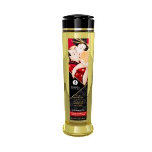 Shunga - Aceite para masajes con vino espumoso de fresa - 240 ml