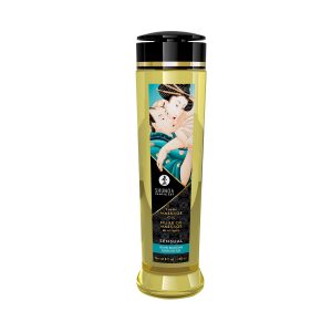 Shunga - Aceite para masajes sensual y flores de una isla - 240 ml