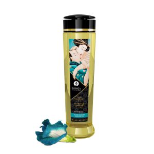 Shunga - Aceite para masajes sensual y flores de una isla - 240 ml