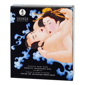 Shunga - Gel de masaje Fresa y champán