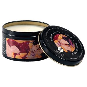 Shunga - Vela de masaje Libido y frutas exóticas