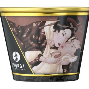 Shunga - Velas para masajes excitante/chocolate intenso