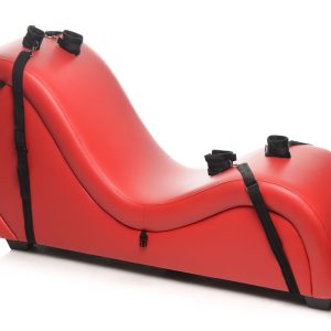 Sofá pervertido y sensual con puños y 2 almohadas posturales