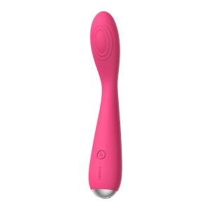 SVAKOM - Vibrador de clítoris y punto G Iris - Rojo ciruela