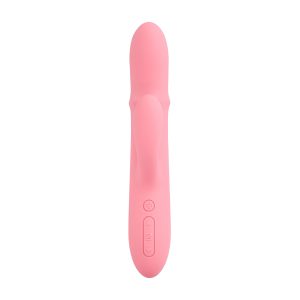SVAKOM - Vibrador Mora Neo interactivo con movimiento de empuje - Melocotón