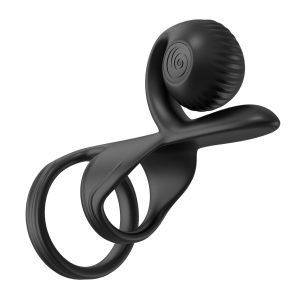 SVibe - Snail JOVI Anillo para Parejas - Negro